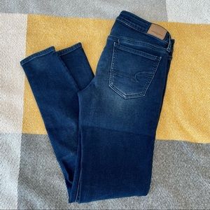 American Eagle Dark Blue Jegging